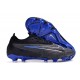 Chaussures Nike Phantom GX Elite FG Noir Chrome Hyper Royal