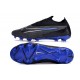 Chaussures Nike Phantom GX Elite FG Noir Chrome Hyper Royal