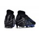 Nike Zoom Mercurial Superfly 9 Elite AG Noir Chrome Hyper Royal