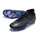 Nike Zoom Mercurial Superfly 9 Elite AG Noir Chrome Hyper Royal