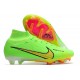 Crampons de Foot Ronaldo Nike Mercurial Superfly FG ACC Vert Rouge