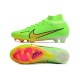 Crampons de Foot Ronaldo Nike Mercurial Superfly FG ACC Vert Rouge