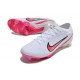 Nike AIR Zoom Mercurial Vapor 15 Elite XXV FG Blanc Rose