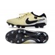 Nike Tiempo Legend X Elite FG Nouveau Beige Noir