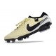 Nike Tiempo Legend X Elite FG Nouveau Beige Noir