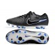 Nike Tiempo Legend X Elite FG Nouveau Noir Chrome Hyper Royal