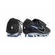 Nike Tiempo Legend X Elite FG Nouveau Noir Chrome Hyper Royal