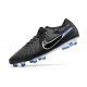 Nike Tiempo Legend X Elite FG Nouveau Noir Chrome Hyper Royal