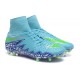 Chaussures de Foot à Crampons Nike HyperVenom Phantom 2 FG Bleu Violet Vert