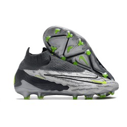 Nike Gripknit Phantom GX DF Elite FG Gris Noir