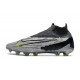 Nike Gripknit Phantom GX DF Elite FG Gris Noir