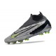 Nike Gripknit Phantom GX DF Elite FG Gris Noir