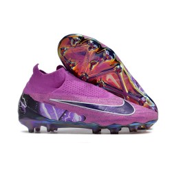 Nike Gripknit Phantom GX DF Elite FG Violet Noir