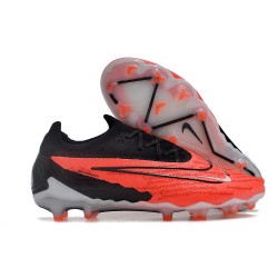 Chaussures Nike Phantom GX Elite FG Carmesí Vivo Negro Blanco