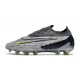 Chaussures Nike Phantom GX Elite FG Gris Negro