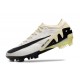 Chaussure Nike Zoom Mercurial Vapor 15 Elite FG Blanc Noir