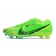 Chaussure Nike Zoom Mercurial Vapor 15 Elite FG Vert Noir