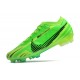 Chaussure Nike Zoom Mercurial Vapor 15 Elite FG Vert Noir