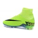 Chaussures de Foot à Crampons Nike HyperVenom Phantom 2 FG Vert Bleu Noir