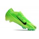 Chaussure Nike Zoom Mercurial Vapor 15 Elite FG Vert Noir