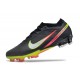 Chaussure Nike Zoom Mercurial Vapor 15 Elite FG Noir Argentee