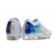 Chaussure Nike Zoom Mercurial Vapor 15 Elite FG Blanc Bleu Or