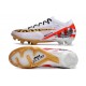 Chaussure Nike Zoom Mercurial Vapor 15 Elite FG Blanc Rouge Or