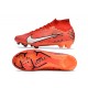 Nike Air Zoom Mercurial Superfly Elite 9 FG MDS Carmin Clair Ivoire Pâle Mandarine Vif