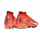 Nike Air Zoom Mercurial Superfly Elite 9 FG MDS Carmin Clair Ivoire Pâle Mandarine Vif