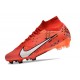 Nike Air Zoom Mercurial Superfly Elite 9 FG MDS Carmin Clair Ivoire Pâle Mandarine Vif