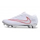 Chaussure Nike Zoom Mercurial Vapor 15 Elite FG Blanc Rouge