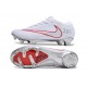 Chaussure Nike Zoom Mercurial Vapor 15 Elite FG Blanc Rouge