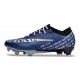 Chaussure Nike Zoom Mercurial Vapor 15 Elite FG Bleu Argent