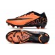 Chaussure Nike Zoom Mercurial Vapor 15 Elite FG Orange Noir