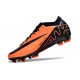 Chaussure Nike Zoom Mercurial Vapor 15 Elite FG Orange Noir