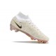 Nike Air Zoom Mercurial Superfly Elite 9 FG Blanc Or Noir