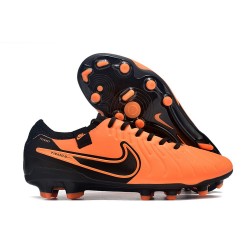 Nike Tiempo Legend X Elite FG Nouveau Orange Noir