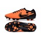 Nike Tiempo Legend X Elite FG Nouveau Orange Noir