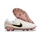 Nike Tiempo Legend X Elite FG Nouveau Blanc Or Noir