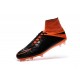 Chaussures de Foot à Crampons Nike HyperVenom Phantom 2 FG Cuir Noir Orange