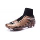 Chaussures de Foot à Crampons Nike HyperVenom Phantom 2 FG Bronze Noir
