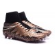 Chaussures de Foot à Crampons Nike HyperVenom Phantom 2 FG Bronze Noir