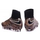 Chaussures de Foot à Crampons Nike HyperVenom Phantom 2 FG Bronze Noir