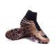 Chaussures de Foot à Crampons Nike HyperVenom Phantom 2 FG Bronze Noir