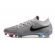 Chaussures Nike Phantom GX Elite FG Gris Atmosphère Noir
