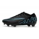 Chaussure Nike Zoom Mercurial Vapor 15 Elite FG Noir Bleu