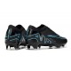 Chaussure Nike Zoom Mercurial Vapor 15 Elite FG Noir Bleu