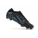 Chaussure Nike Zoom Mercurial Vapor 15 Elite FG Noir Bleu