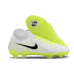 Chaussures Nike Phantom Luna 2 Elite FG Blanc Noir Jaune