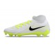 Chaussures Nike Phantom Luna 2 Elite FG Blanc Noir Jaune